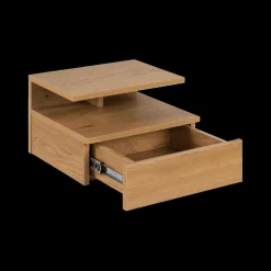 Ygo Nachttafel Hangend FREYDIS Wild Oak| Nachttafels