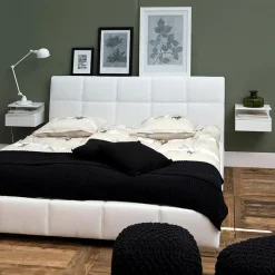 Ygo Nachttafel Hangend FREYDIS Wit| Nachttafels