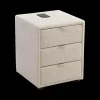 Ygo Nachttafel WEERT Chenille Beige| Nachttafels