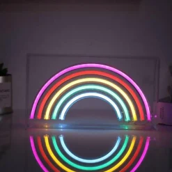 Ygo Neon Led RAINBOW Multi| Decoratieve Accessoires|Kinderverlichting