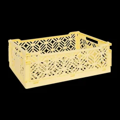 Ygo Opbergbox CELLIA XL Geel| Decoratieve Accessoires|Tapijten