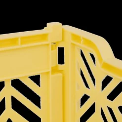 Ygo Opbergbox CELLIA XL Geel| Decoratieve Accessoires|Tapijten