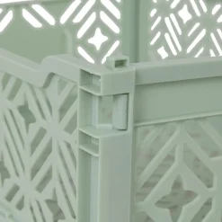 Ygo Opbergbox CELLIA XL Groen| Decoratieve Accessoires|Tapijten
