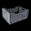 Ygo Opbergbox LILJA L Grijs| Opbergboxen|Decoratieve Opbergers