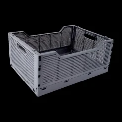 Ygo Opbergbox LILJA L Grijs| Opbergboxen|Decoratieve Opbergers