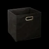 Ygo Opbergbox RANGE zwart| Opbergboxen|Decoratieve Opbergers