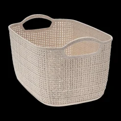 Ygo Opbergmand COTTON M Naturel| Decoratieve Opbergers|Opbergen