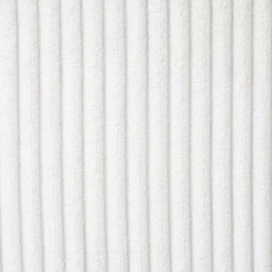 Ygo Opbergpouf COLLETE Vk Rib Wit| Opbergboxen|Decoratieve Opbergers