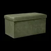 Ygo Opbergpouf LILORA Kaki| Opbergboxen|Decoratieve Opbergers