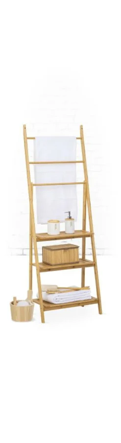 Ygo Opbergrek LUNTUR Bamboe Leg/Hang| Opbergrekken & -Trolleys