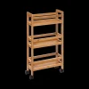 Ygo Opbergtrolley LUNT 3Niv. Bamboe| Opbergrekken & -Trolleys
