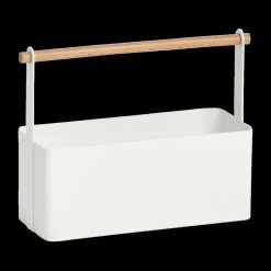 Ygo Organiser WHIRT Rh. Met. Wit/Bamboe| Keukenaccessoires|Servies