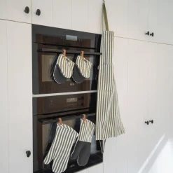 Ygo Ovenwant JINT S/2 Greenolive| Tafellinnen & -Textiel|Keukenlinnen