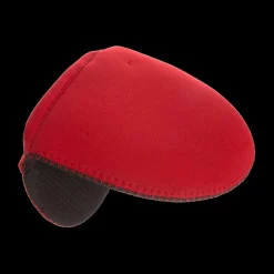 Ygo Pannenlap Zwart/Rood| Keukenlinnen