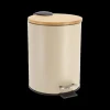 Ygo Pedaalemmer ALIRE 2,5l Met. Taupe/Bamboe| Vuilbakken