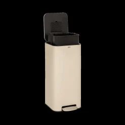 Ygo Pedaalemmer DELTHA 30L Beige| Vuilbakken