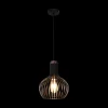 Ygo Pendel RAGA 1Del. Zwart/Koper L| Hanglampen