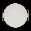 Ygo Pizzabaksteen PIZZAL Rond M/Handvat Wit| Kookaccessoires|Bakaccessoires
