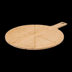Ygo Pizzaplank PIZANO Bamboe M/Snijder| Servies|Kookaccessoires