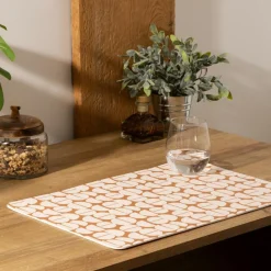 Ygo Placemat AUDRIAM PU Oker| Tafellinnen & -Textiel
