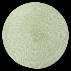 Ygo Placemat BRAID Rond Mint| Tafellinnen & -Textiel