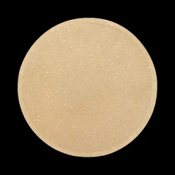 Ygo Placemat ELHAR Rond Glitter Goud| Tafellinnen & -Textiel