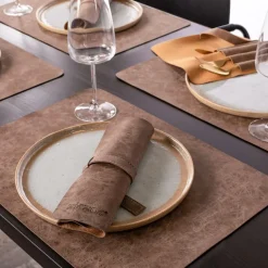 Ygo Placemat HARRIS RH Walnut| Tafellinnen & -Textiel