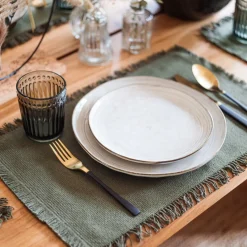 Ygo Placemat MAHA Kat. Kaki| Tafellinnen & -Textiel