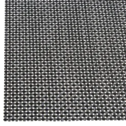 Ygo Placemat TEXAL RH Zwart| Tafellinnen & -Textiel