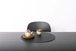Ygo Placemat TRAZAR OV Black| Tafellinnen & -Textiel