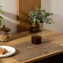 Ygo Placemat WOOD Eik| Tafellinnen & -Textiel
