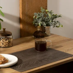 Ygo Placemat WOOD Walnoot| Tafellinnen & -Textiel