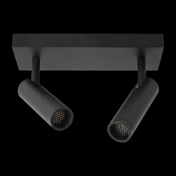 Ygo Plafondspot GRADO 2Del. Zwart| Spots