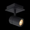 Ygo Plafondspot LENNERT 1Del. Zwart| Spots