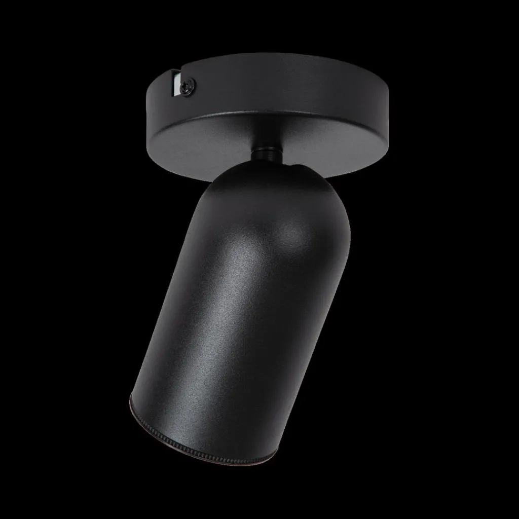 Ygo Plafondspot PUNCH 1Del. Zwart| Spots