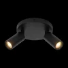 Ygo Plafondspot RITMO 2Del. Zwart| Spots