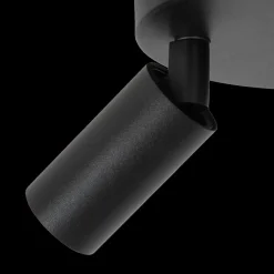 Ygo Plafondspot RITMO 2Del. Zwart| Spots