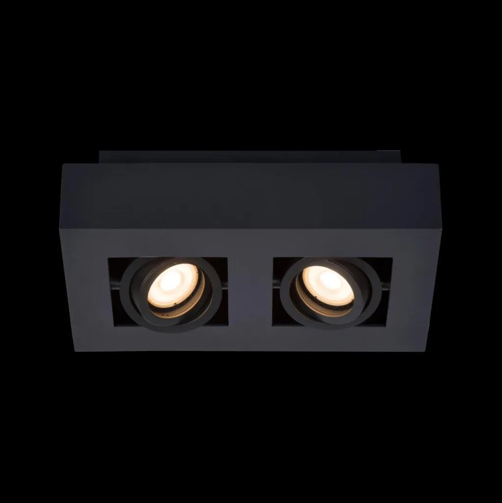 Ygo Plafondspot XIRAX Zwart| Spots