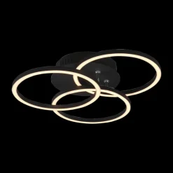 Ygo Plafonnier CIRCLE Mat Zwart| Plafonniers