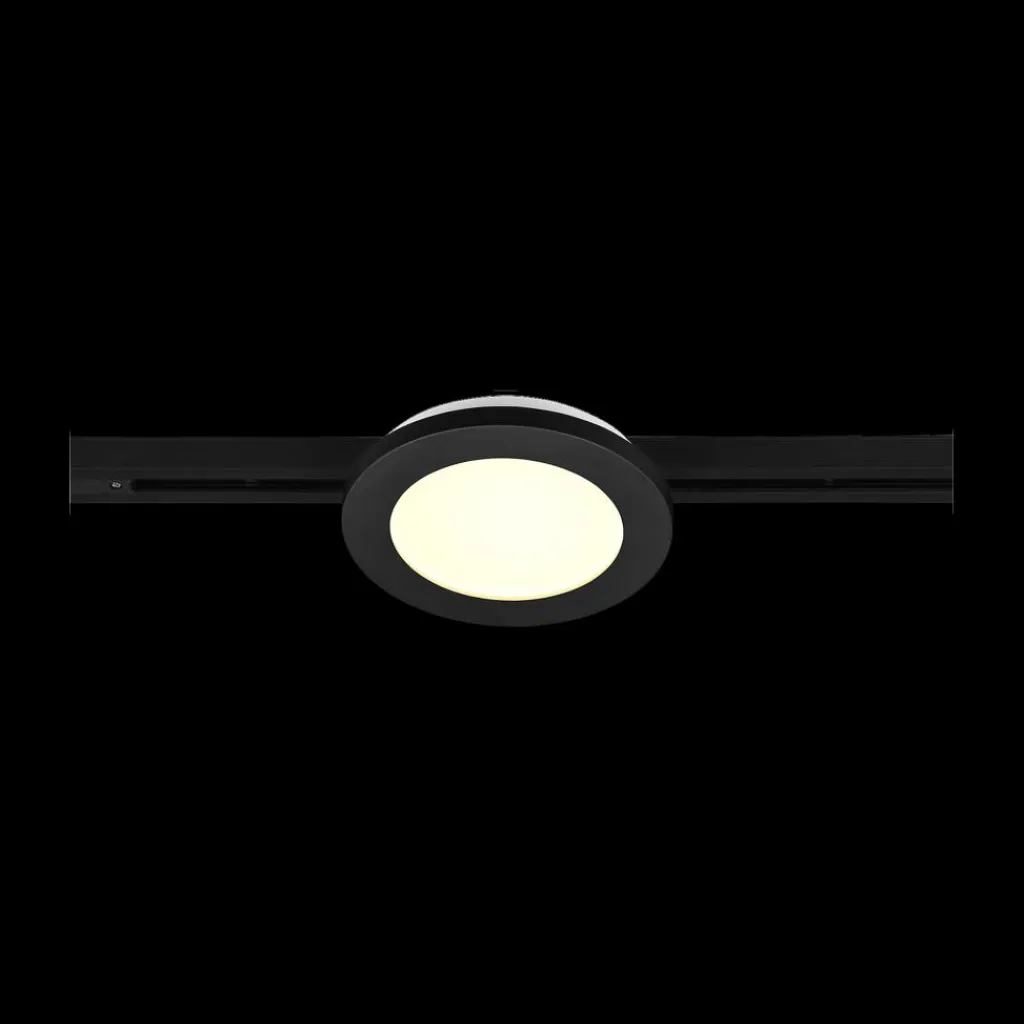 Ygo Plafonnier DUOLINE Zwart| Railverlichting