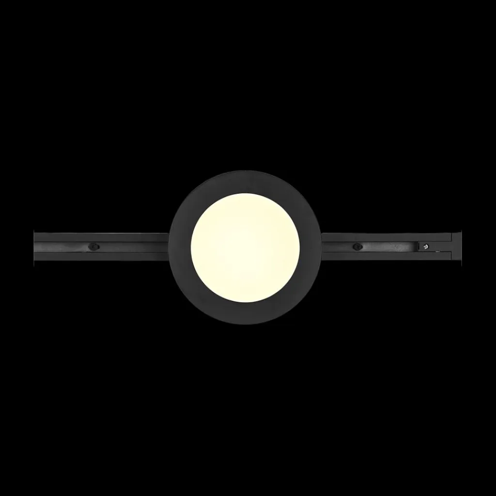 Ygo Plafonnier DUOLINE Zwart| Railverlichting
