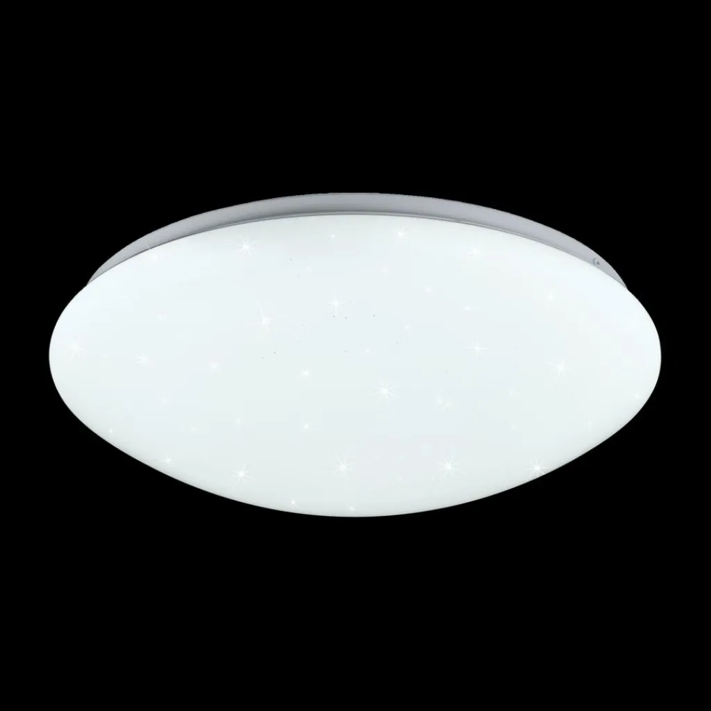 Ygo Plafonnier LUKIDA Glitter Rond Wit| Plafonniers