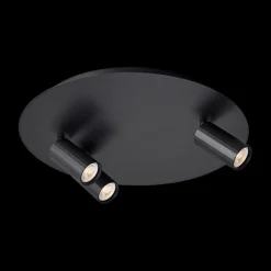 Ygo Plafonnier ORYX Rond 3Del. Zwart| Plafonniers