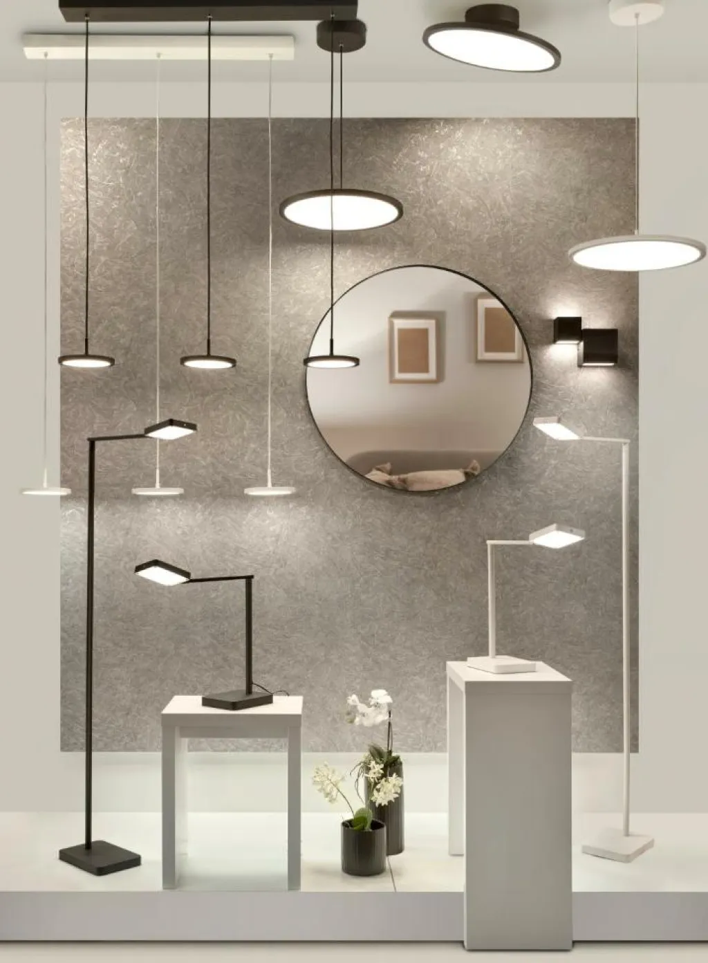 Ygo Plafonnier TRAY Met. Mat Zwart| Plafonniers