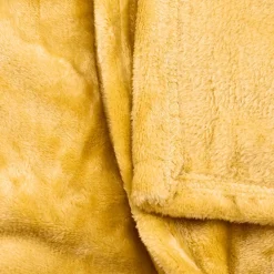 Ygo Plaid MICROF. G.Luxe 150 Jaune| Sierkussens & Plaids