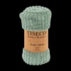 Ygo Plaid RIBBLE Microflanel Sage Green| Sierkussens & Plaids