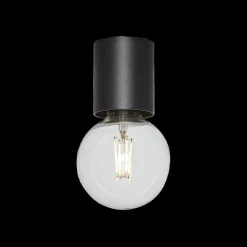 Ygo Planfondlamp BABU Ø8 Zwart| Spots