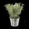 Ygo Plant Artificiële in Pot Zink L| Woondecoratie