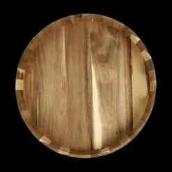 Ygo Plateau ACARA Rnd Acacia Bruin| Tafelaccessoires