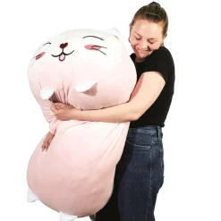Ygo Pluche CAT XXL Roze| Decoratieve Accessoires